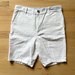 NWOT Janie and Jack White Linen-Cotton Short